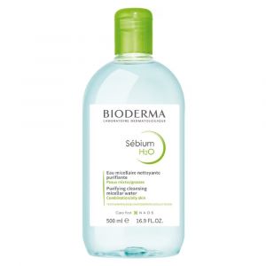 BIODERMA 貝德瑪控油卸妝潔膚水(綠) 500ML